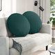Vidaxl zitkussens 2 pcs donkergroen ø80 x 29 cm stof