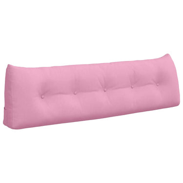 Vidaxl rugkussen roze 160 x 24 x 50 cm stof
