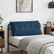 Vidaxl rugkussen blauw 100 x 19 x 50 cm stof