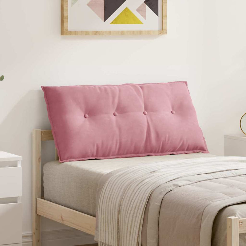 Afbeelding laden in galerijviewer, Vidaxl rugkussen roze 100 x 50 cm cordstof
