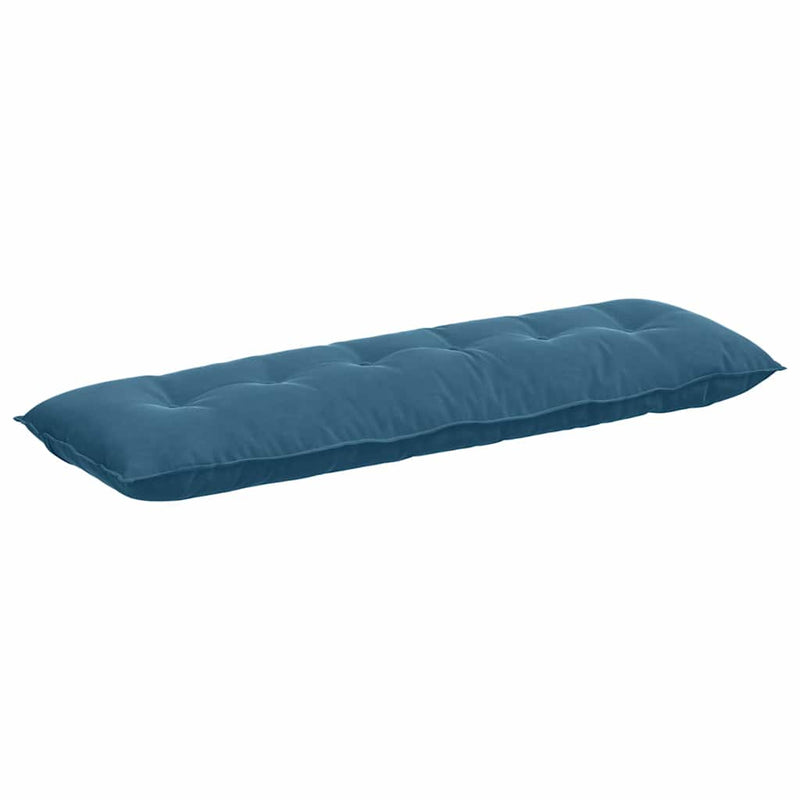 Afbeelding laden in galerijviewer, Vidaxl rugkussen blauw 160 x 50 cm cordstof
