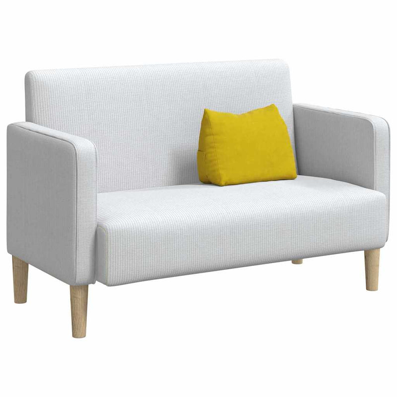 Afbeelding laden in galerijviewer, Vidaxl rugkussen geel 45 x 20 x 35 cm cordstof
