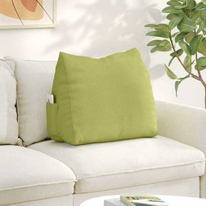 Vidaxl rugkussen lichtgroen 60 x 20 x 50 cm stof