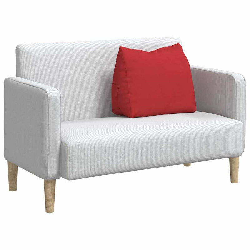 Afbeelding laden in galerijviewer, Vidaxl rugkussen rood 60 x 20 x 50 cm stof
