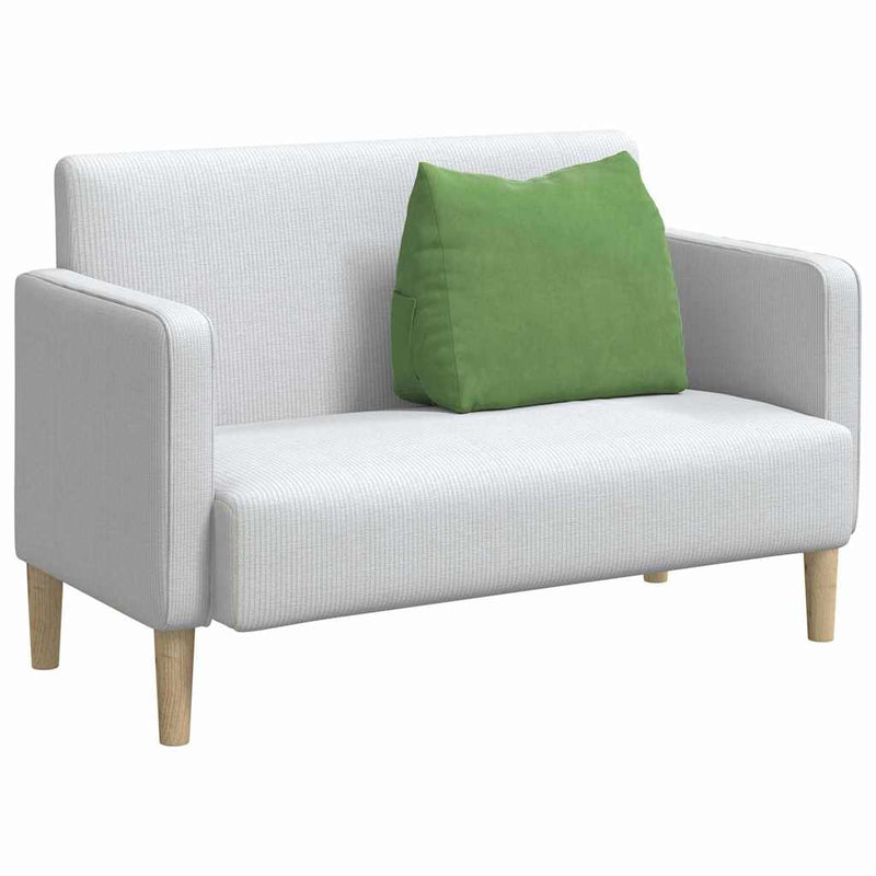 Afbeelding laden in galerijviewer, Vidaxl rugkussen lichtgroen 60 x 20 x 50 cm cordstof
