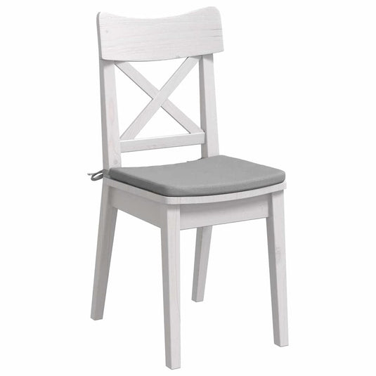 Vidaxl zitkussens 4 pcs wolkengrijs 40 x 40 x 3 cm stof