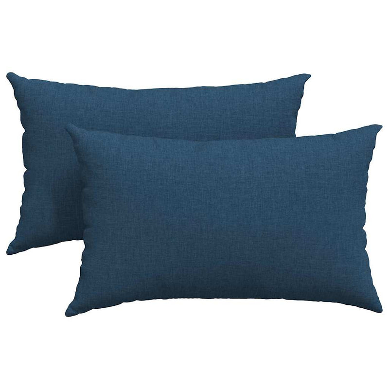 ギャラリービューアに画像をロードする, Vidaxl sofa kussens 2 pcs blauw 50 x 30 cm stof
