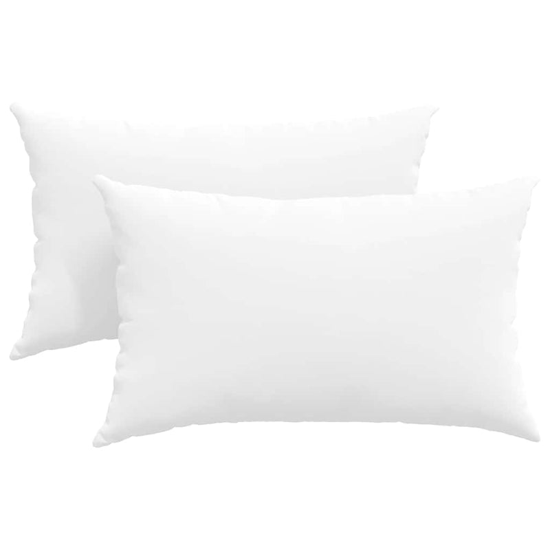 ギャラリービューアに画像をロードする, Vidaxl sofa kussens 2 pcs wit 50 x 30 cm stof
