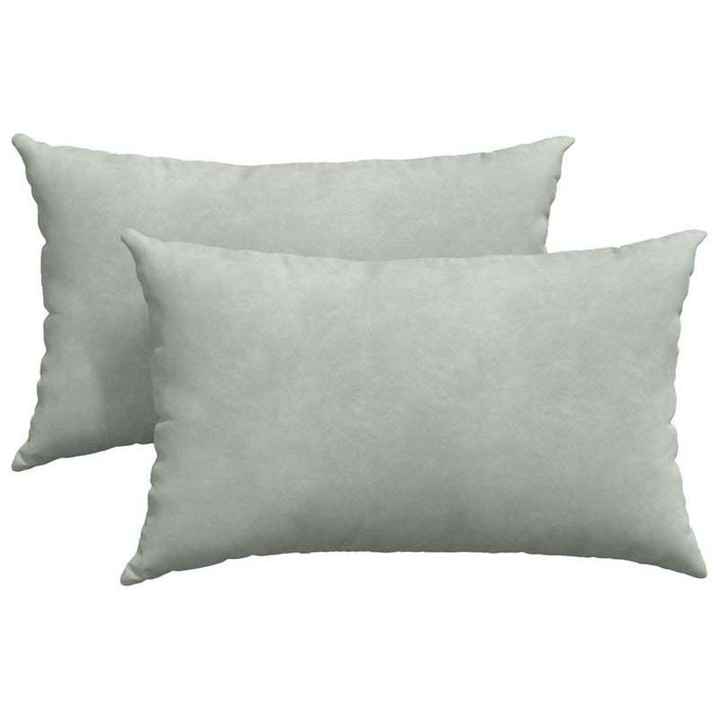 ギャラリービューアに画像をロードする, Vidaxl sofa kussens 2 stuks lichtgrijs 50 x 30 cm cordstof
