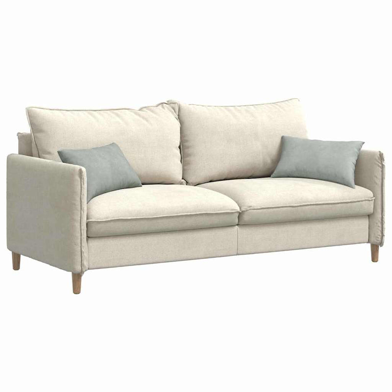 ギャラリービューアに画像をロードする, Vidaxl sofa kussens 2 stuks lichtgrijs 50 x 30 cm cordstof
