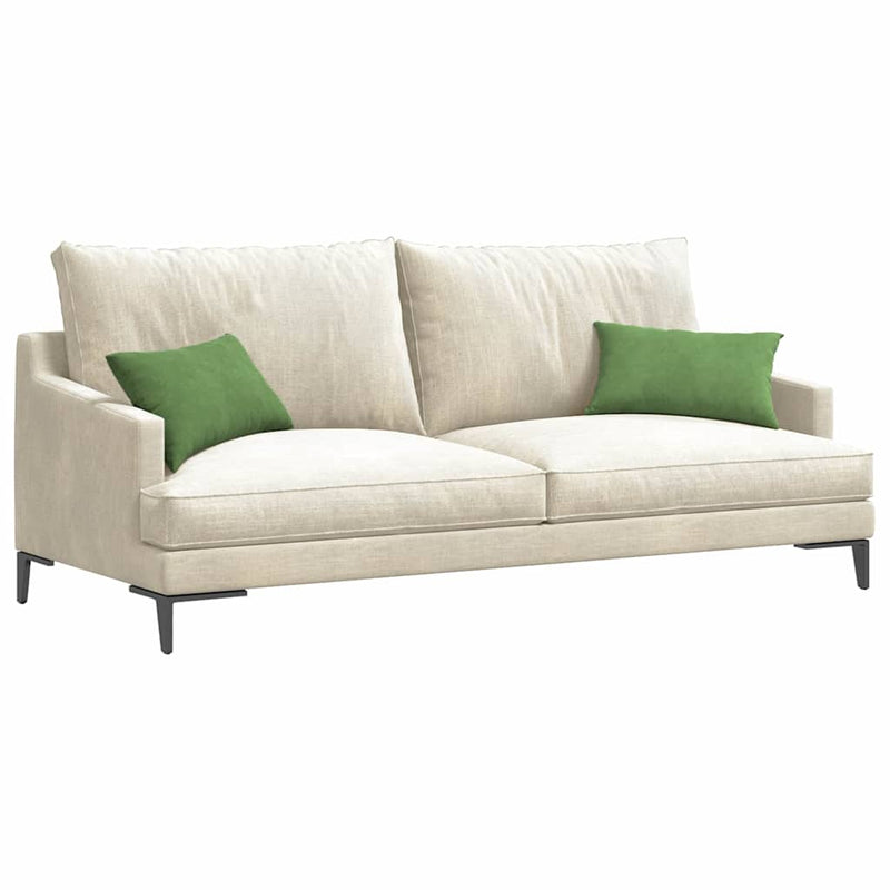 ギャラリービューアに画像をロードする, Vidaxl sofa kussens 2 stuks lichtgroen 50 x 30 cm cordstof
