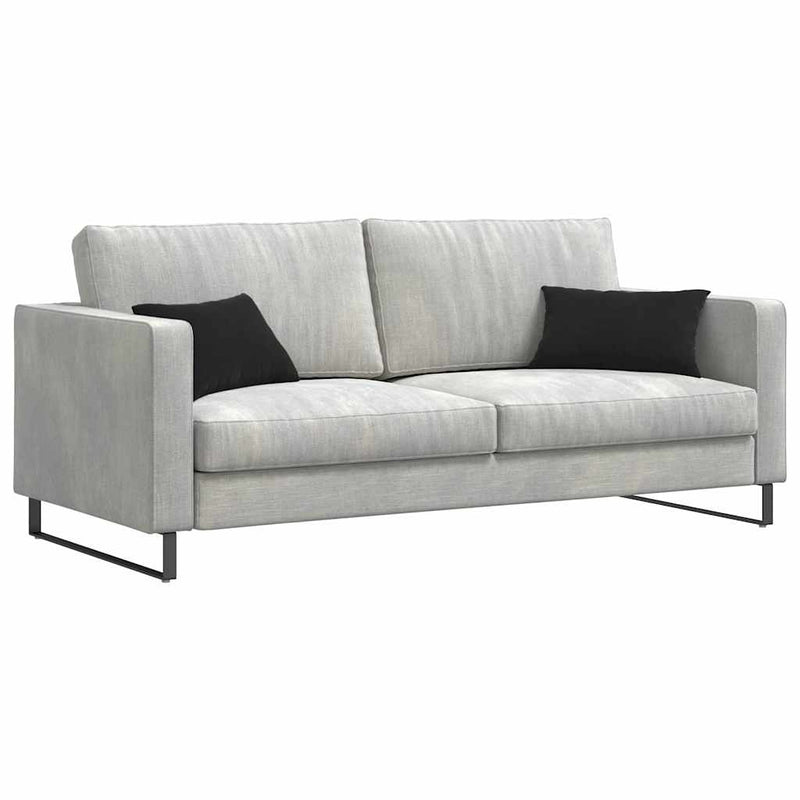 ギャラリービューアに画像をロードする, Vidaxl sofa kussens 2 stuks zwart 50 x 30 cm cordstof
