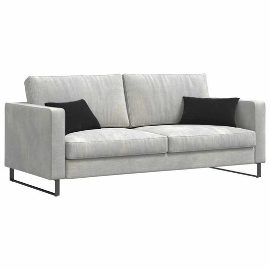 Vidaxl sofa kussens 2 stuks zwart 50 x 30 cm cordstof