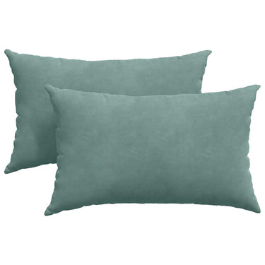 Vidaxl sofa kussens 2 stuks zeegroen 50 x 30 cm cordstof