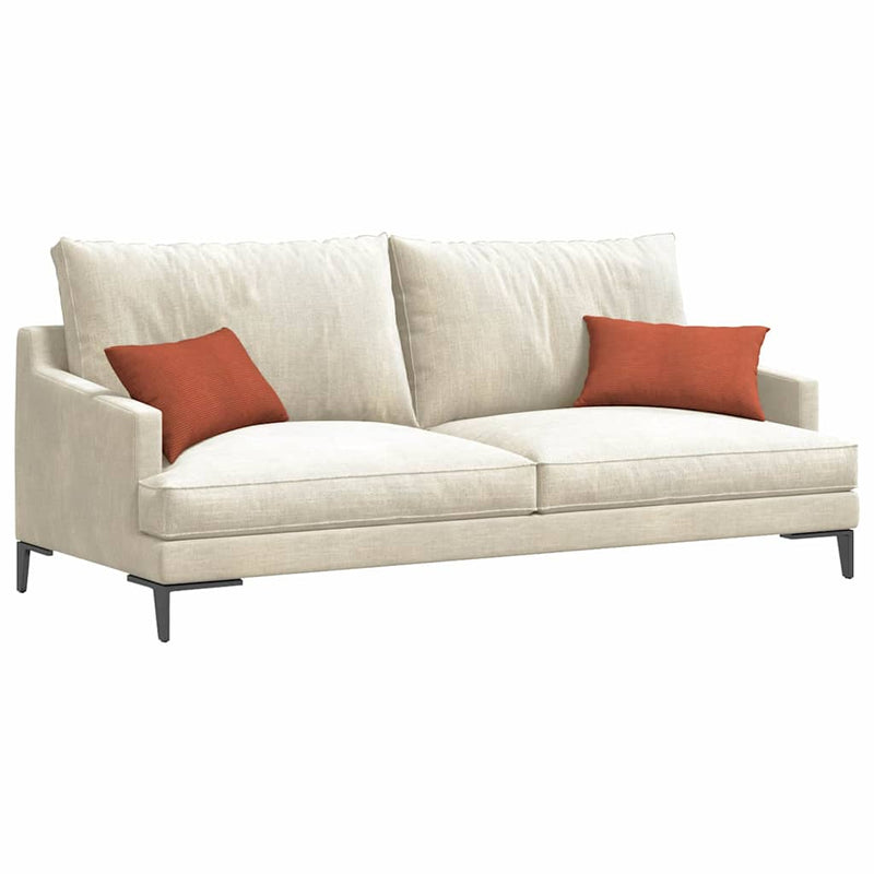 ギャラリービューアに画像をロードする, Vidaxl sofa kussens 2 stuks rood-oranje 50 x 30 cm cordstof
