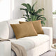 Vidaxl sofa kussens 2 stuks bruin 60 x 40 cm cordstof
