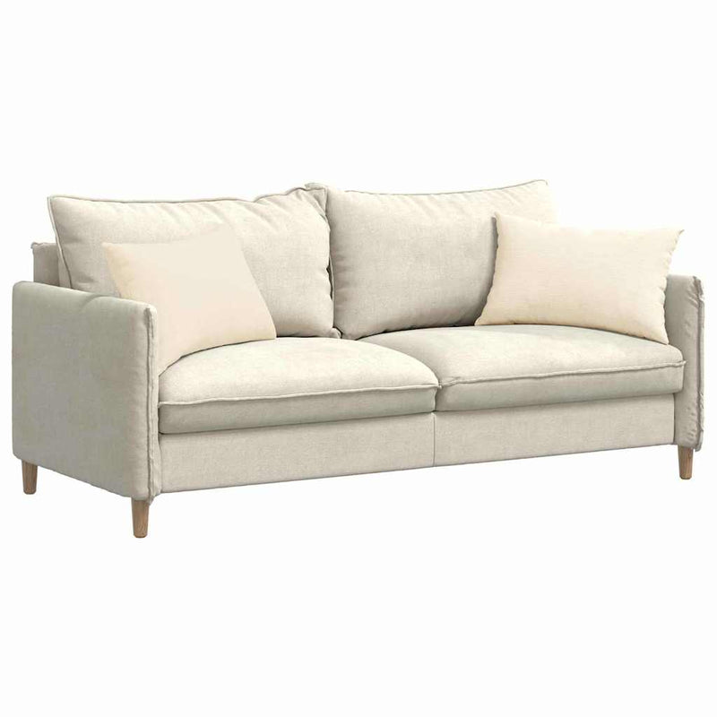 ギャラリービューアに画像をロードする, Vidaxl sofa kussens 2 stuks crème 60 x 40 cm cordstof
