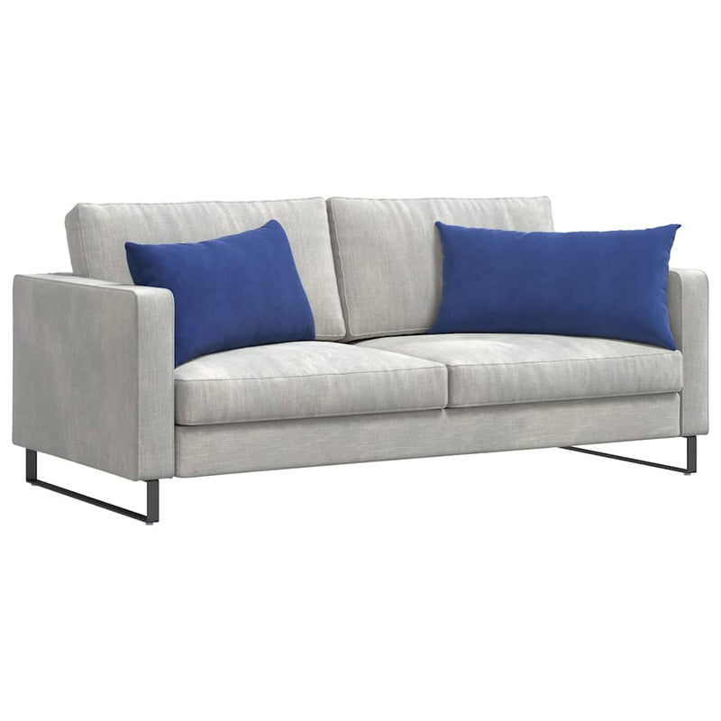 Afbeelding laden in galerijviewer, Vidaxl sofa kussens 2 stuks politieblauw 80 x 40 cm cordstof
