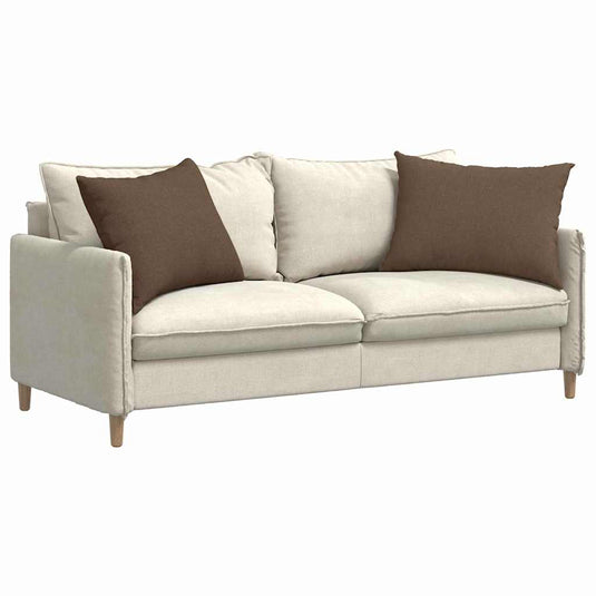 Vidaxl sofa kussens 2 pcs bruin 70 x 50 cm stof