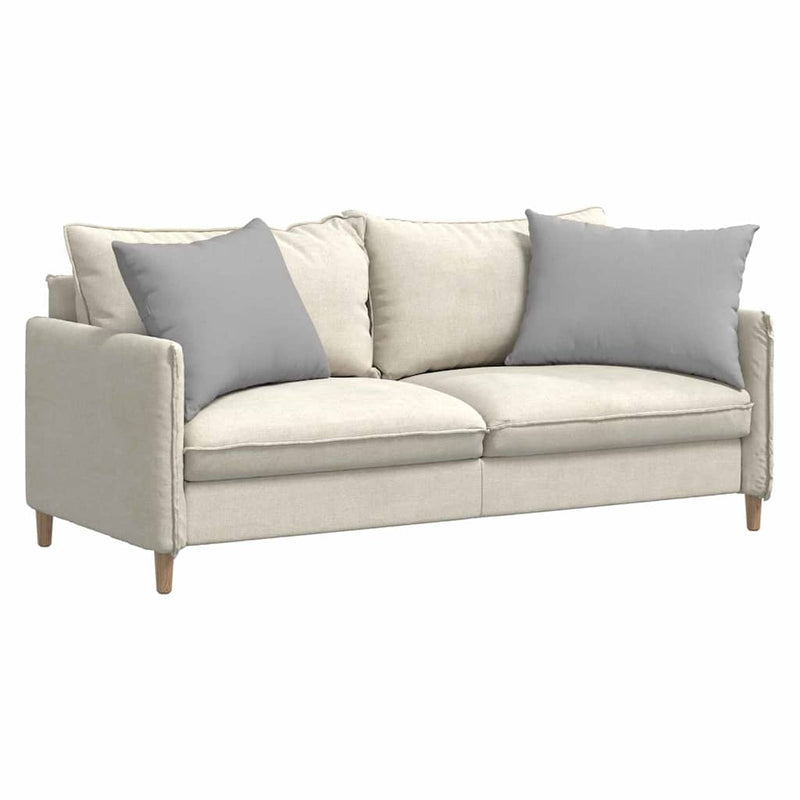 Afbeelding laden in galerijviewer, Vidaxl sofa kussens 2 pcs wolkengrijs 70 x 50 cm stof

