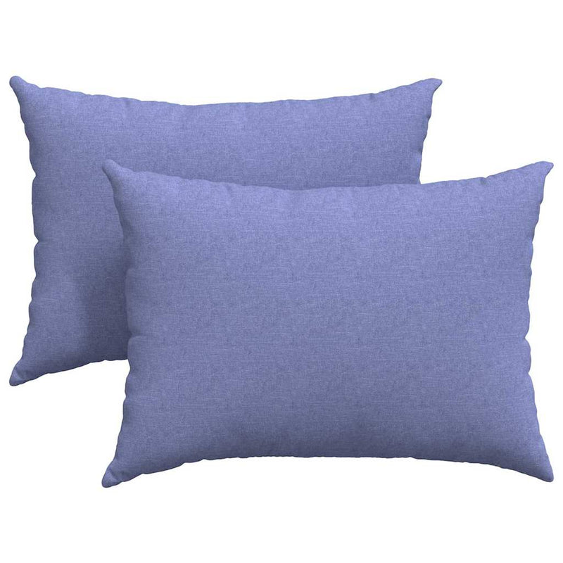 Afbeelding laden in galerijviewer, Vidaxl sofa kussens 2 pcs jeans blauw 70 x 50 cm stof
