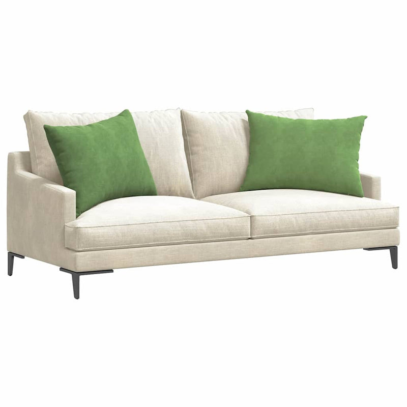 ギャラリービューアに画像をロードする, Vidaxl sofa kussens 2 stuks lichtgroen 70 x 50 cm cordstof
