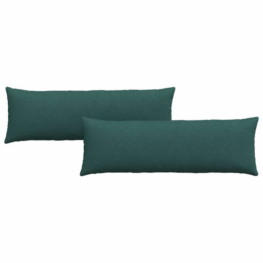 Vidaxl sofa kussens 2 pcs donkergroen 120 x 40 cm stof
