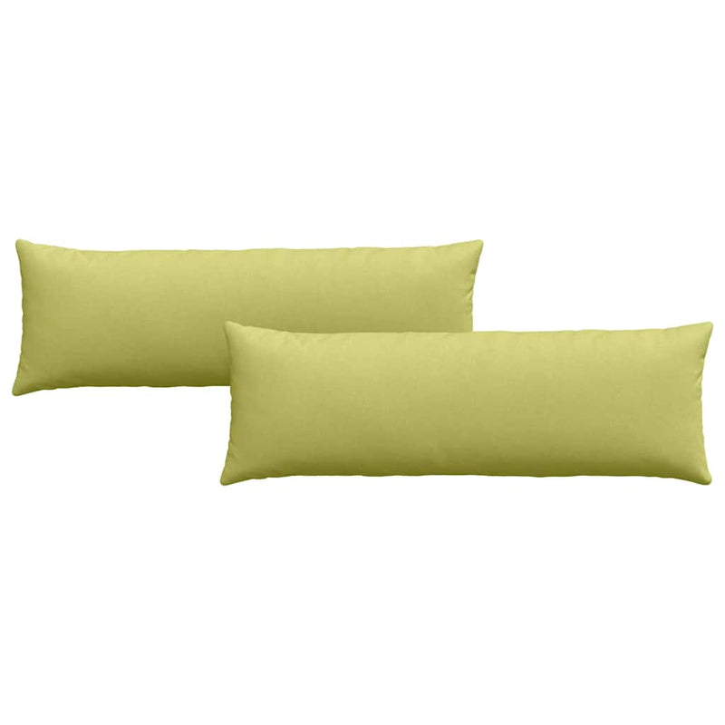 Chargez l'image dans la visionneuse de la galerie, Vidaxl sofa kussens 2 pcs lichtgroen 120 x 40 cm stof
