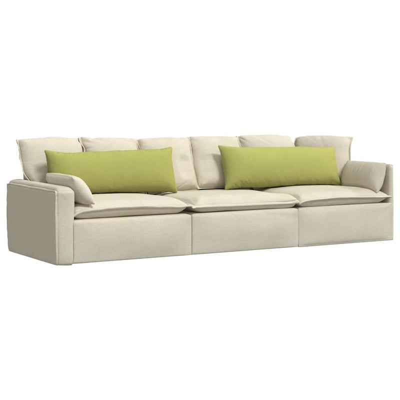 Chargez l'image dans la visionneuse de la galerie, Vidaxl sofa kussens 2 pcs lichtgroen 120 x 40 cm stof
