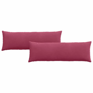 Vidaxl sofa kussens 2 stuks wijnrood 120 x 40 cm cordstof