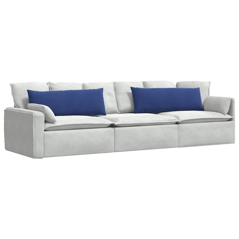 ギャラリービューアに画像をロードする, Vidaxl sofa kussens 2 stuks politieblauw 120 x 40 cm cordstof
