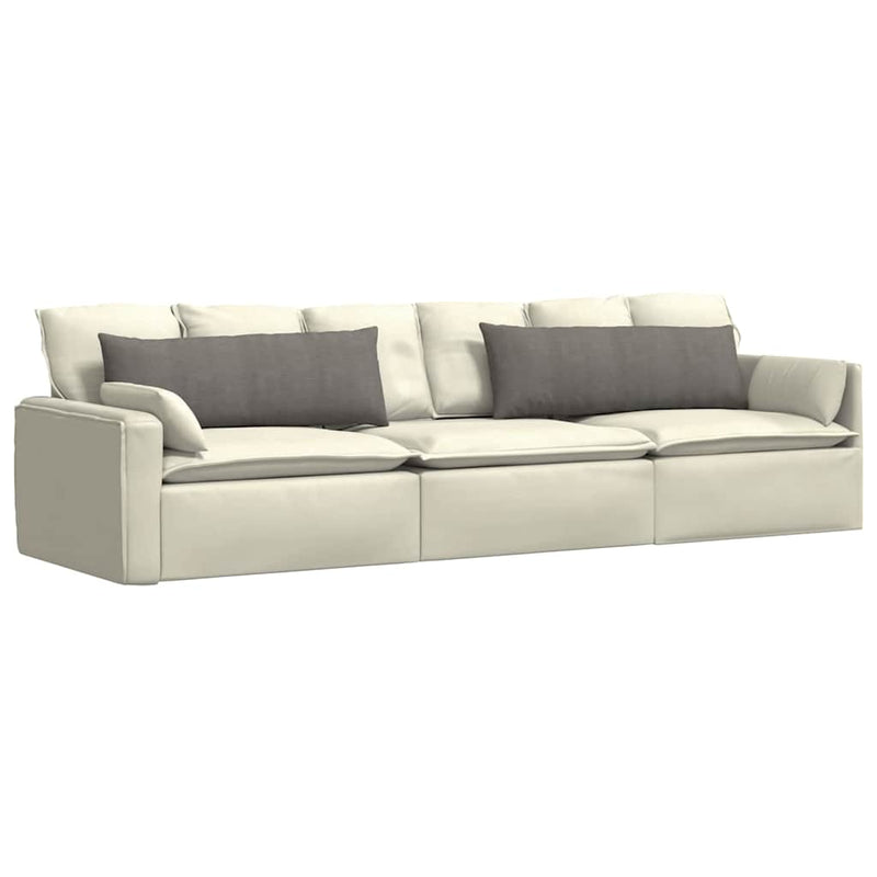 Afbeelding laden in galerijviewer, Vidaxl sofa kussens 2 stuks lichtgrijs 120 x 40 cm cordstof
