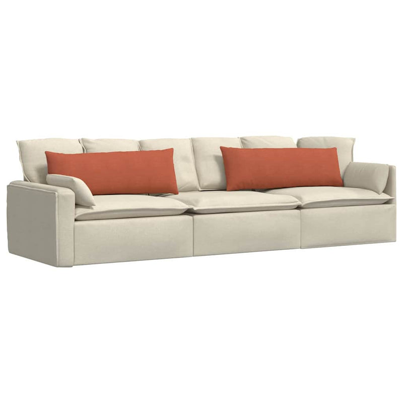 Chargez l'image dans la visionneuse de la galerie, Vidaxl sofa kussens 2 stuks rood-oranje 120 x 40 cm cordstof
