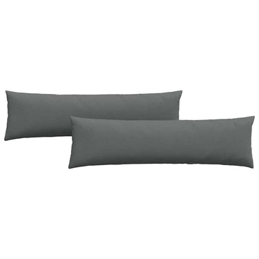 Vidaxl sofa kussens 2 pcs donkergrijs 145 x 40 cm stof