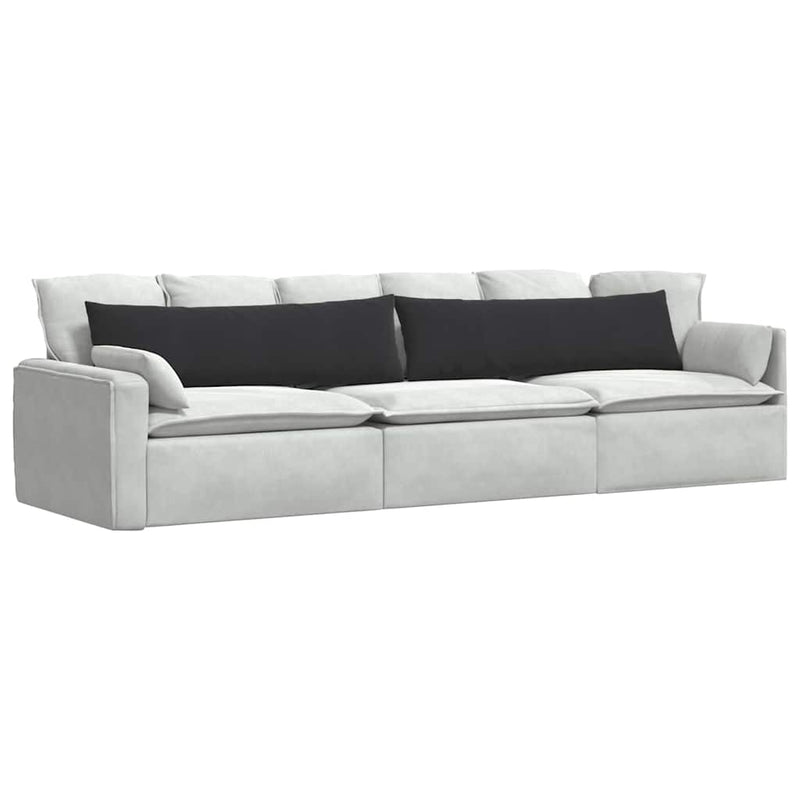 ギャラリービューアに画像をロードする, Vidaxl sofa kussens 2 stuks zwart 145 x 40 cm cordstof
