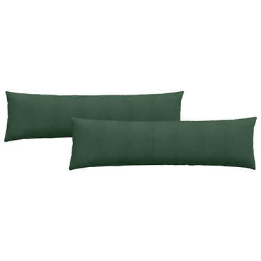 Vidaxl sofa kussens 2 stuks donkergroen 145 x 40 cm cordstof