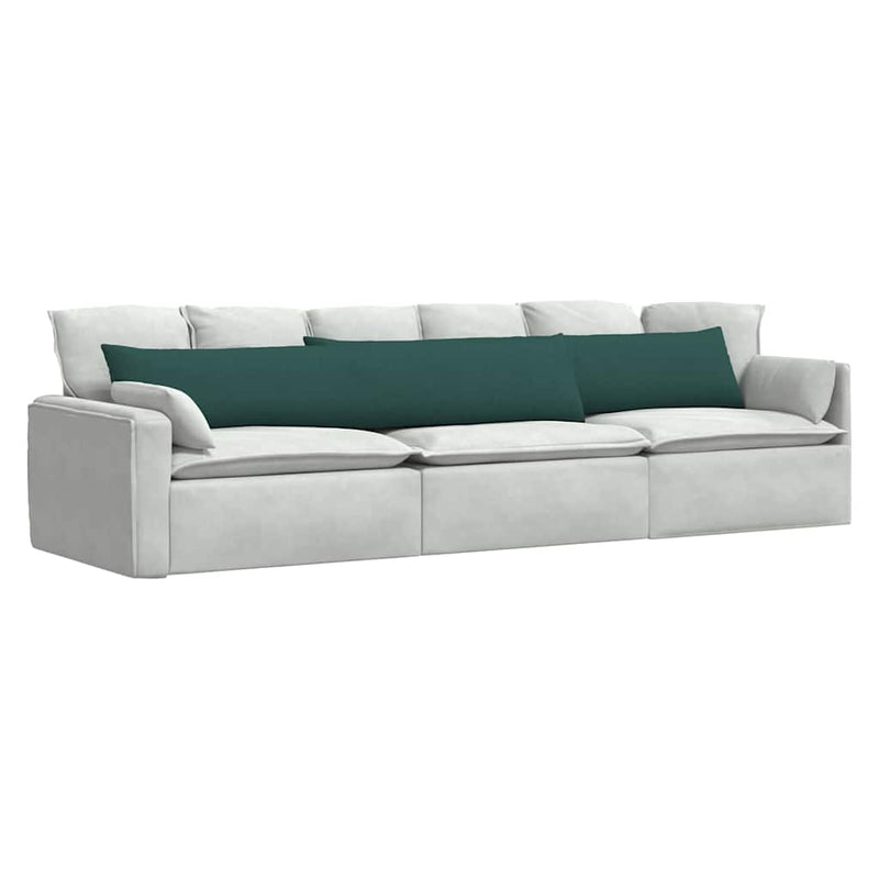 Chargez l'image dans la visionneuse de la galerie, Vidaxl sofa kussens 2 pcs donkergroen 200 x 40 cm stof
