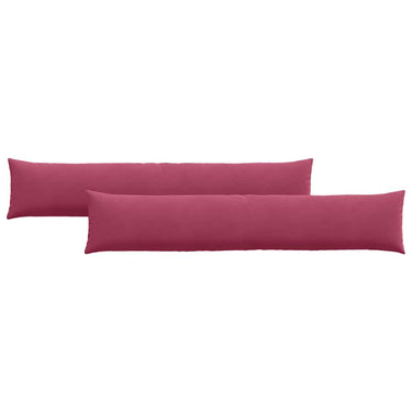 Vidaxl sofa kussens 2 stuks wijnrood 200 x 40 cm cordstof