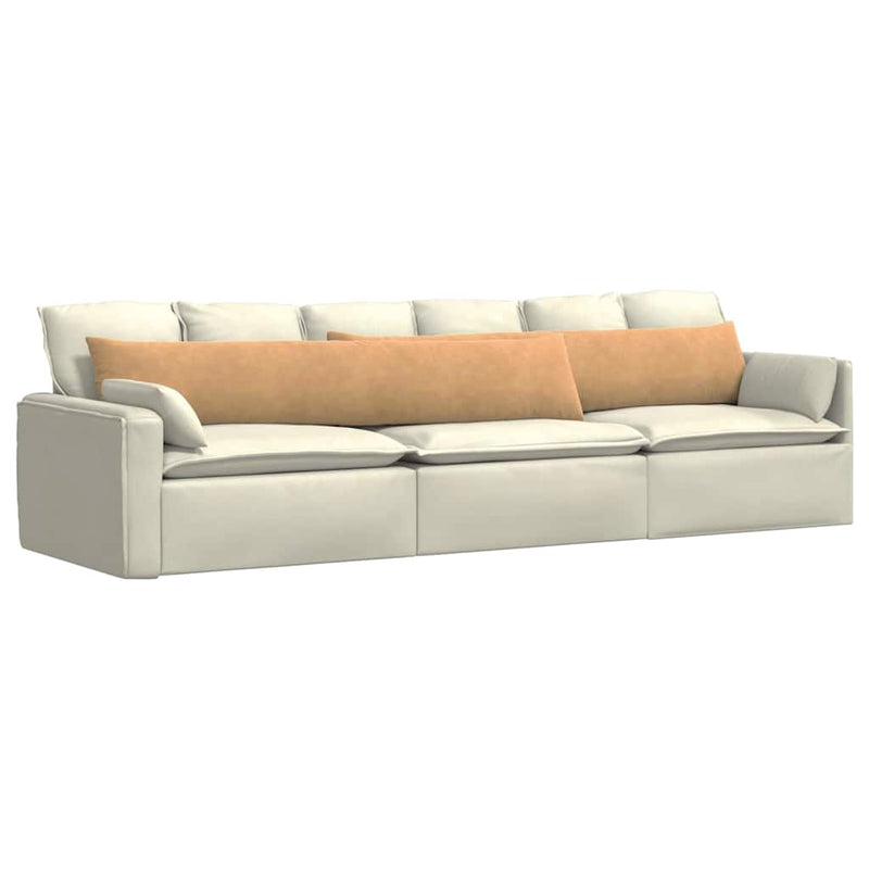 Afbeelding laden in galerijviewer, Vidaxl sofa kussens 2 stuks bruin 200 x 40 cm cordstof
