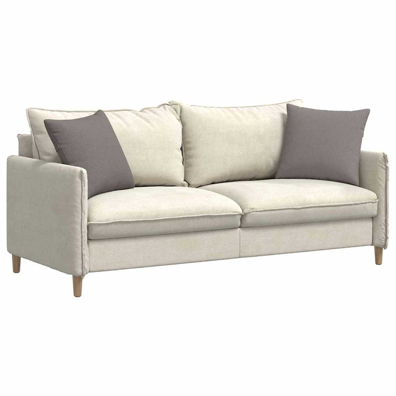 Chargez l'image dans la visionneuse de la galerie, Vidaxl sofa kussens 2 pcs taupe 45 x 45 cm stof
