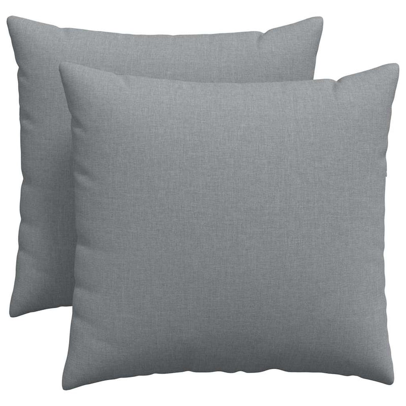 ギャラリービューアに画像をロードする, Vidaxl sofa kussens 2 pcs lichtgrijs 50 x 50 cm stof
