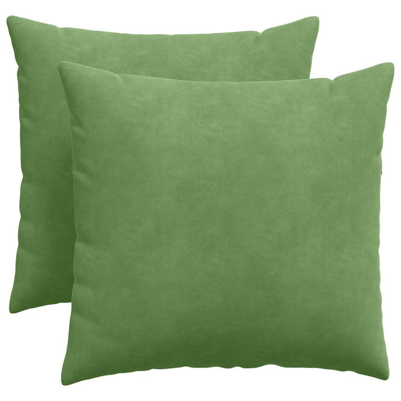 ギャラリービューアに画像をロードする, Vidaxl sofa kussens 2 stuks lichtgroen 50 x 50 cm cordstof
