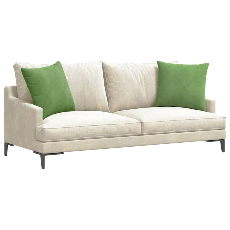 ギャラリービューアに画像をロードする, Vidaxl sofa kussens 2 stuks lichtgroen 50 x 50 cm cordstof
