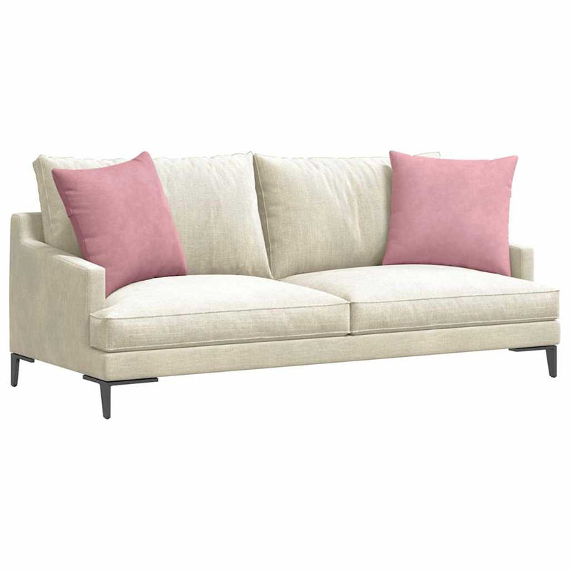 Afbeelding laden in galerijviewer, Vidaxl sofa kussens 2 stuks roze 50 x 50 cm cordstof

