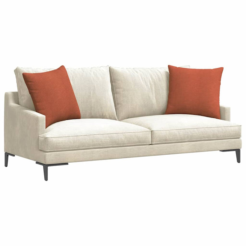 Chargez l'image dans la visionneuse de la galerie, Vidaxl sofa kussens 2 stuks rood-oranje 50 x 50 cm cordstof
