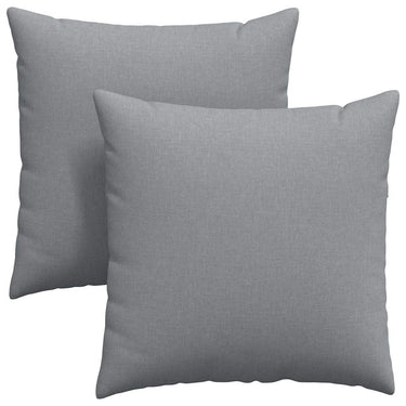 Vidaxl sofa kussens 2 pcs lichtgrijs 60 x 60 cm stof