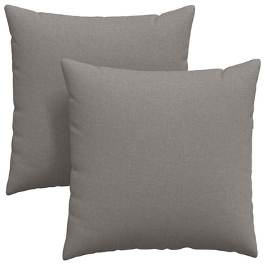 Vidaxl sofa kussens 2 pcs taupe 60 x 60 cm stof