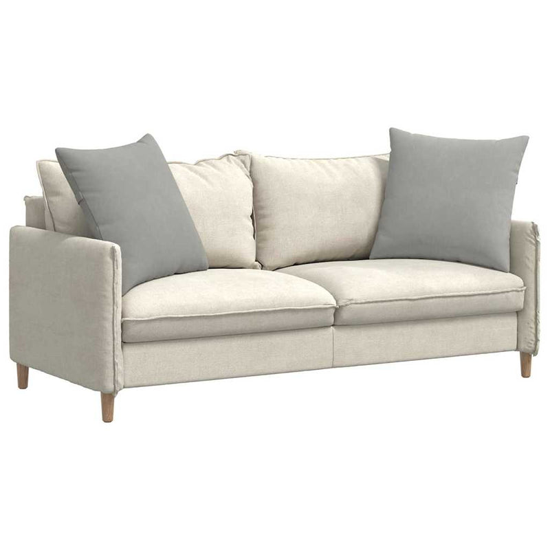 ギャラリービューアに画像をロードする, Vidaxl sofa kussens 2 stuks lichtgrijs 60 x 60 cm stof
