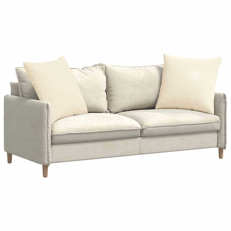 ギャラリービューアに画像をロードする, Vidaxl sofa kussens 2 stuks crème 60 x 60 cm cordstof
