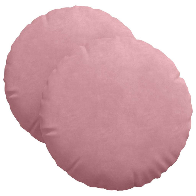 ギャラリービューアに画像をロードする, Vidaxl zitkussens 2 stuks roze ø 40 x 13 cm fluweel
